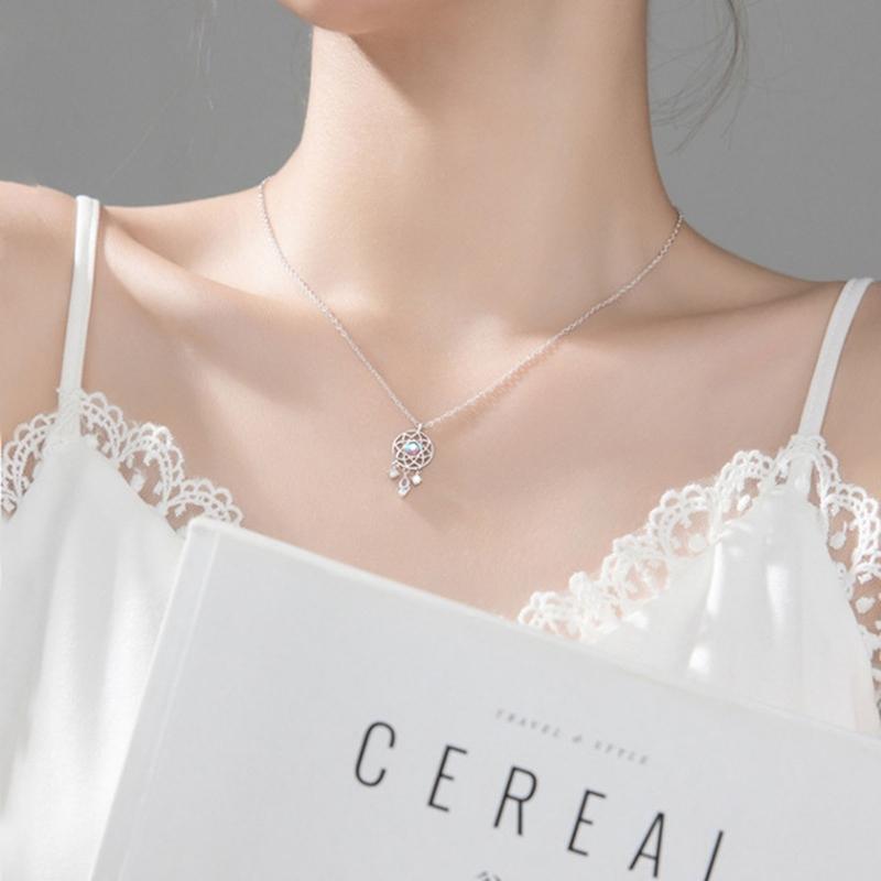 Dreamcatcher Necklace for Women Creative Pendant Elegant Party Necklace Jewelry