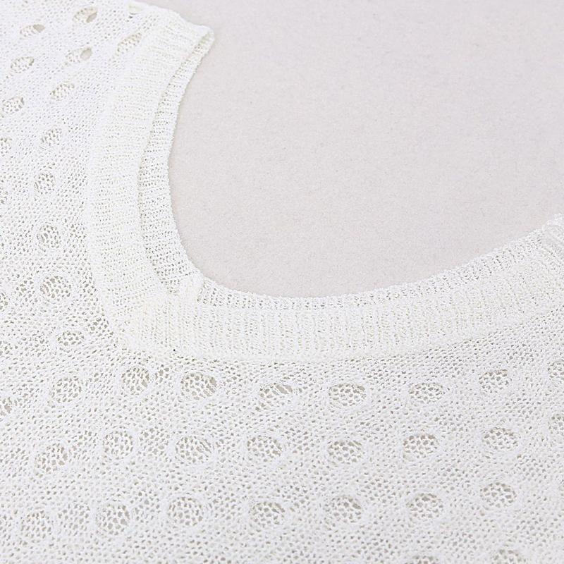 Loose Knitting Cover Ups Swimwear Hollow Out Dress Beachwear Cover Ups for Women
