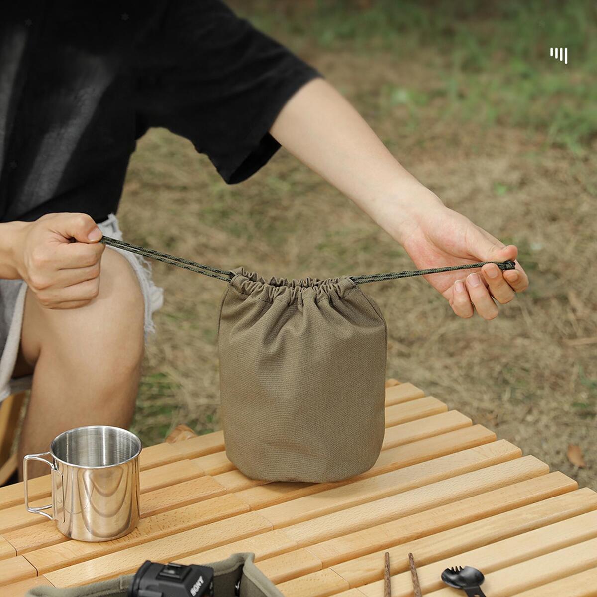 Camping Cooking Utensils Organizer for Barbecue Travel Outdoor Camping