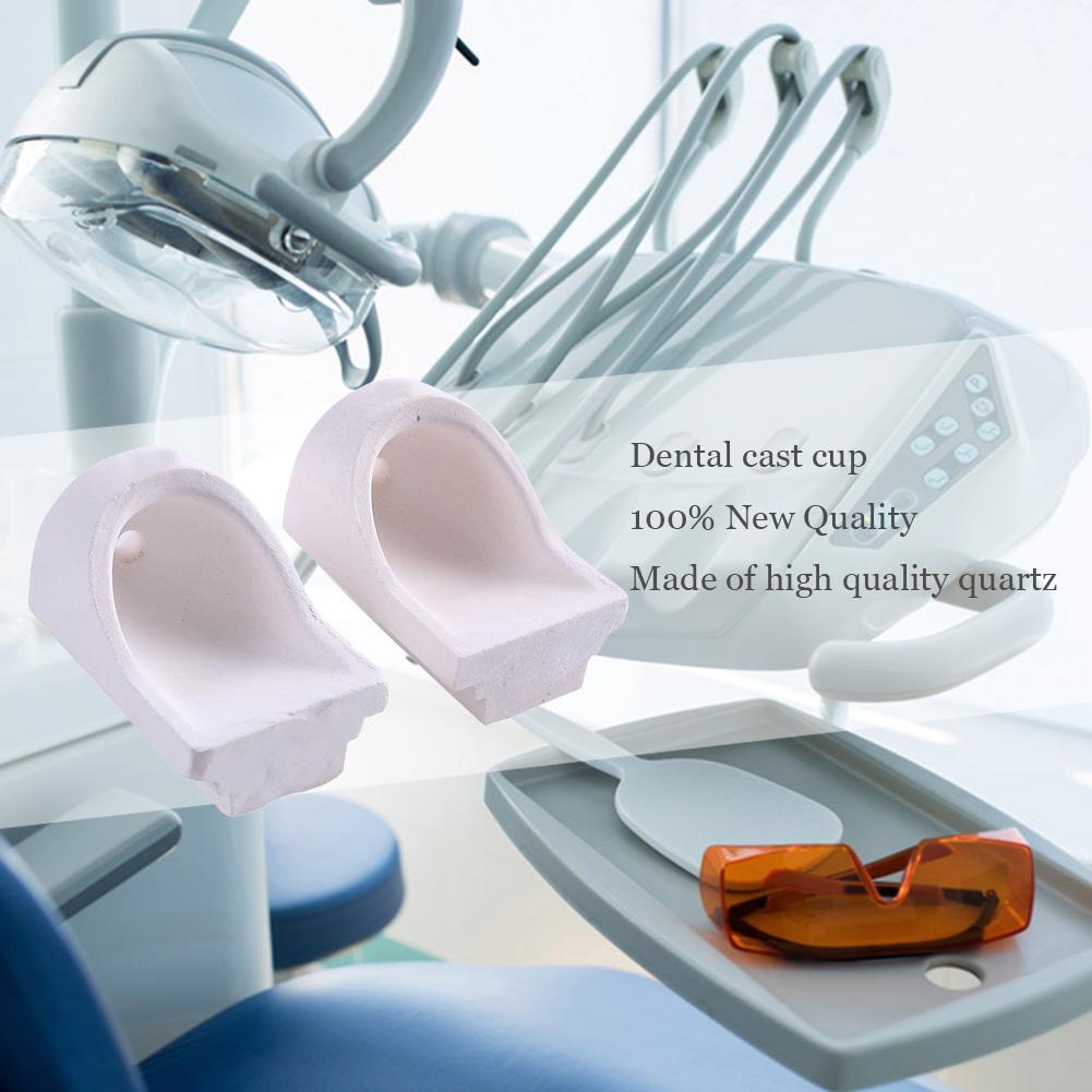 1pc Dental Lab Casting Quartz Crucibles Centrifugal Hooded Dentist Tool
