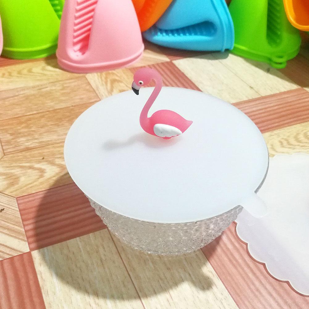 Bird Style Anti-Dust Tea Cup Cover Silicone Leakproof Coffee Lid Cap