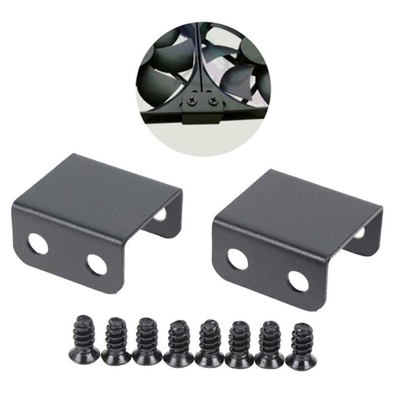 2Pcs Connection Parallel Buckle Fan Fixing Buckles For 8/ 9cm Graphics Card Fans