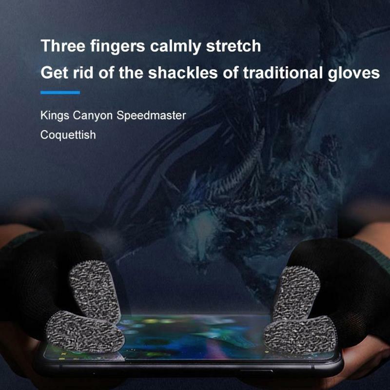 Anti-Sweat Mobile Finger Sleeve Ultra-Thin Breathable for High-Ranking Players