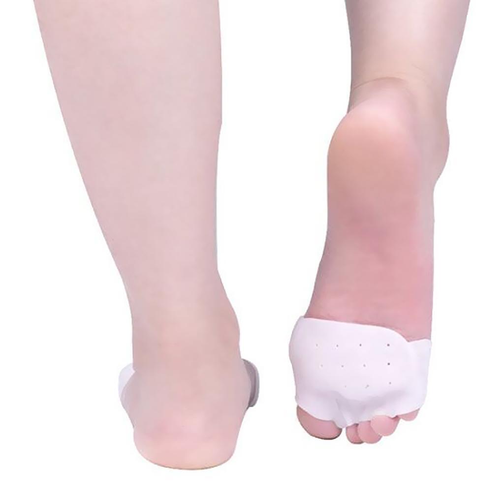 1 Pair Silicone Five Toe Separator Bunion Protector Men Women Daily Use