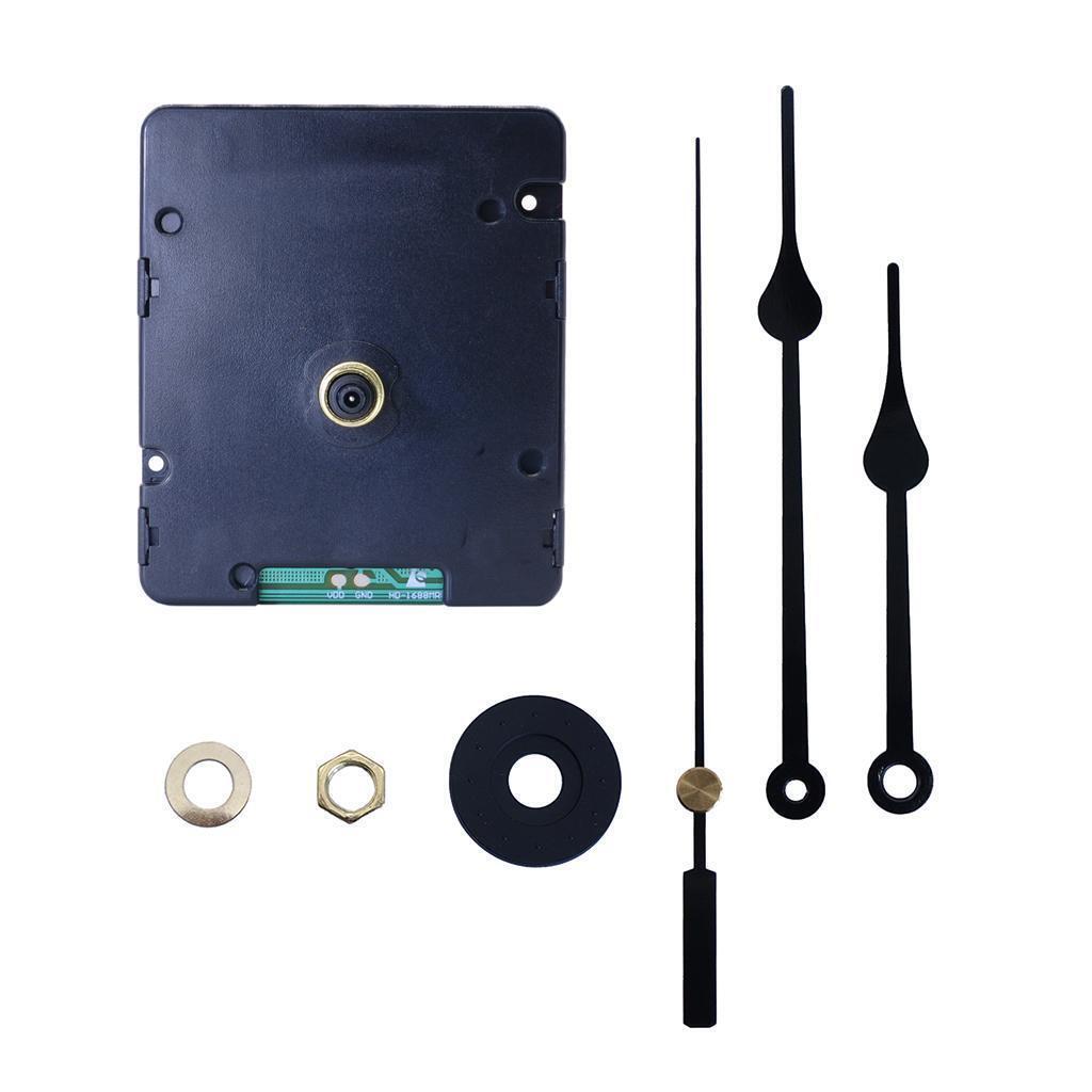 Radio Spindle Quartz Battery Wall Clock Movements Mechanism Diy Repair Set