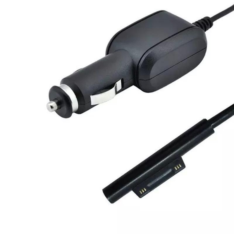Car Charger Adapter 15V3A Car Power Supply USB Charging for Surface Pro 7/6/54/3