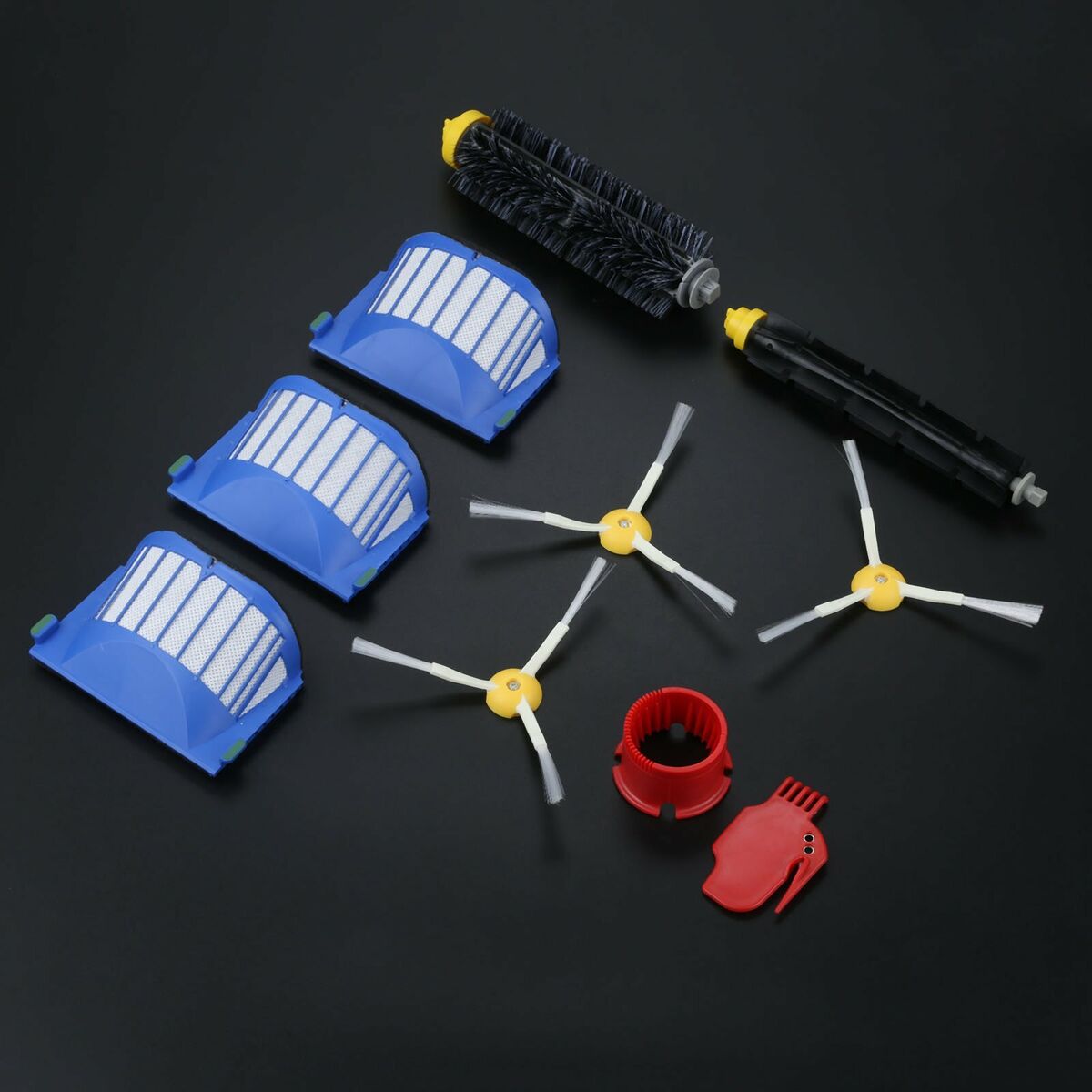 Vacuum Filter Brush Cleaning Kit Spare Part For iRobot Roomba 500/600/700 Series