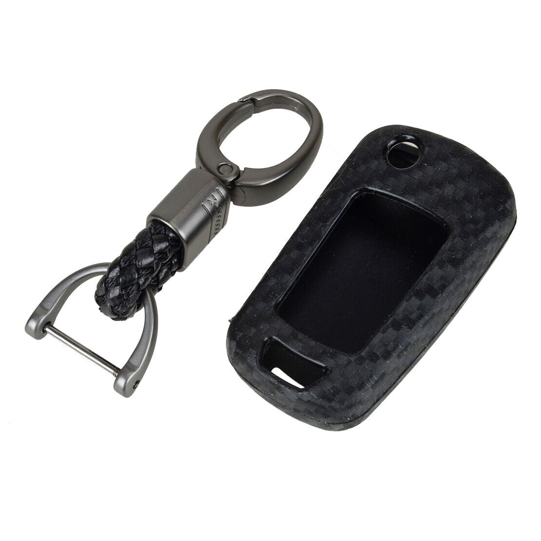Silicone Remote Key Fob Cover Holder Keychain Fit for Chevrolet Buick GMC New