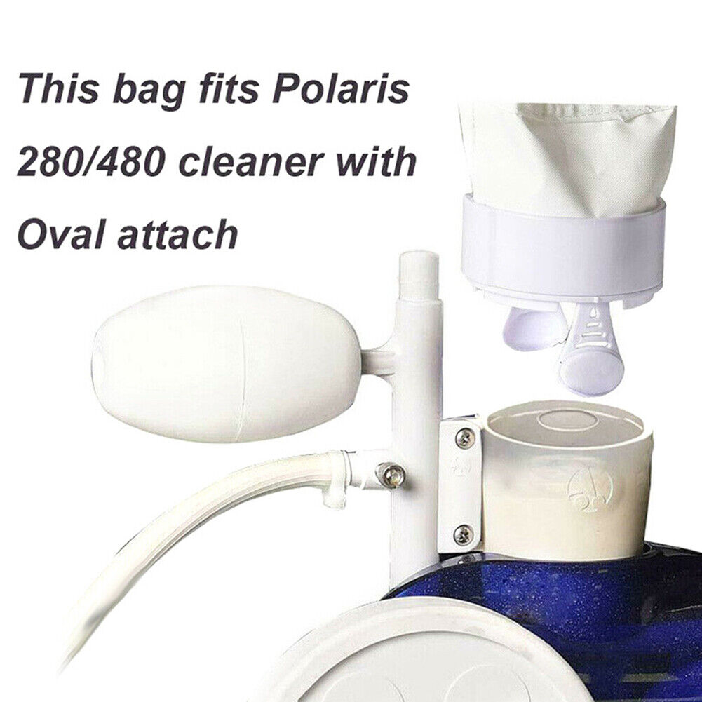 Swimming Pool Cleaner Zipper Filter Bag for Polaris 280 480 Filter Parts