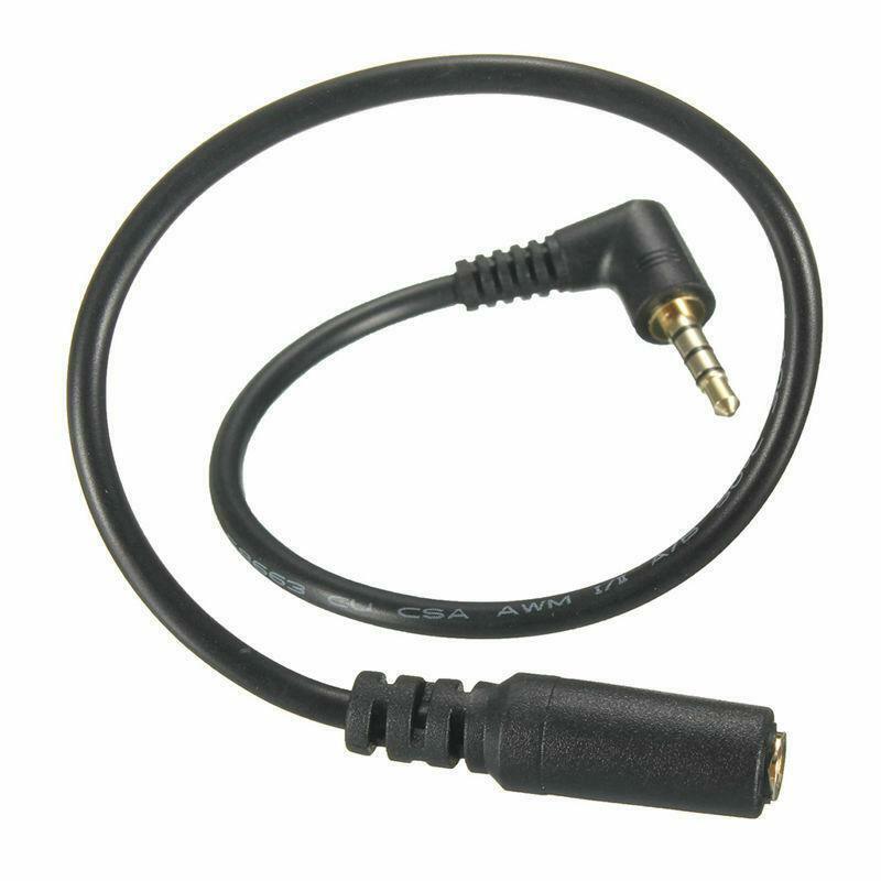 3.5mm 4Pole 90°Angled Male to Female AUX Audio OMTP interchange CTIA Cable New