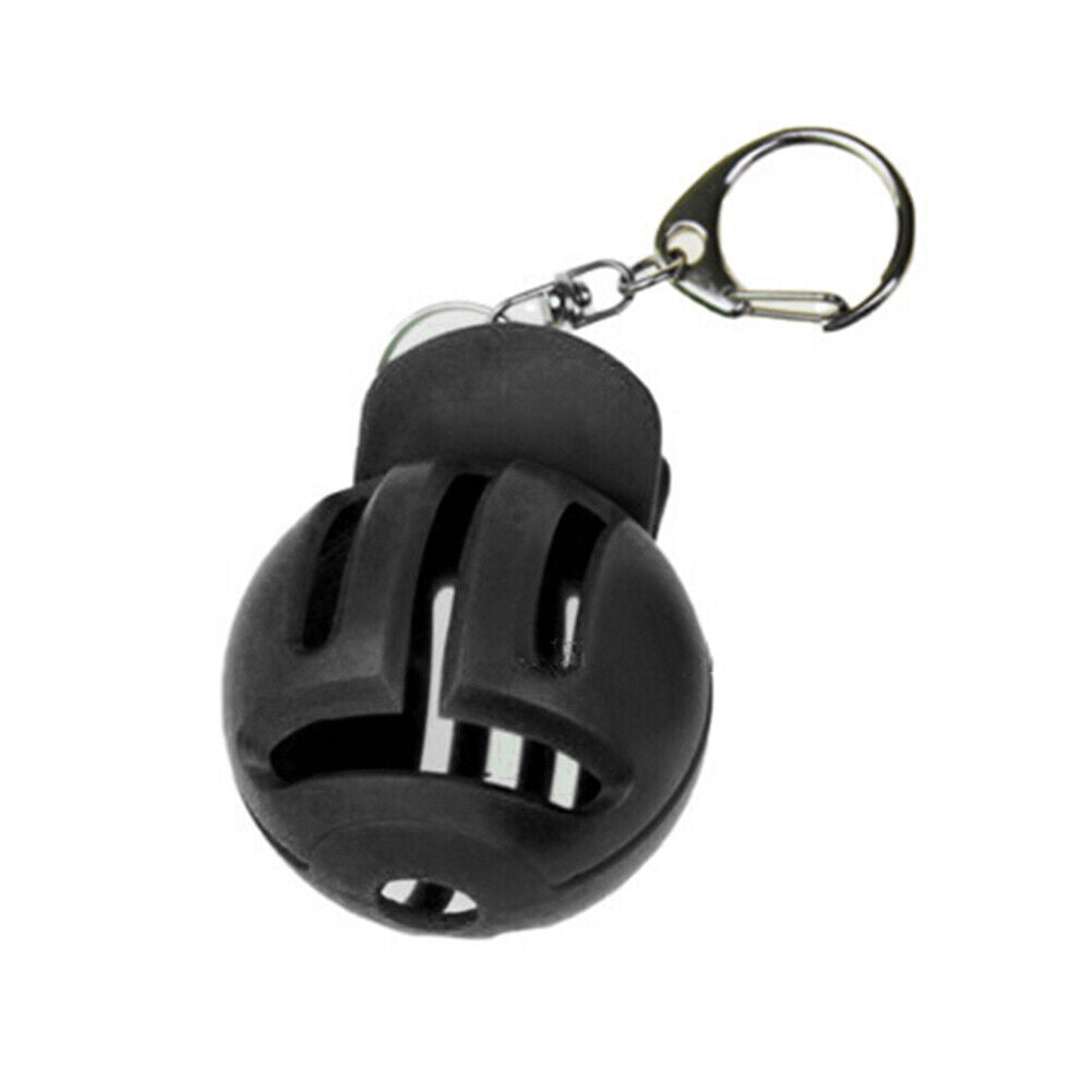 Golf Line Marker Ball Clip Golf Accessories Plastic for Men Women (Black)