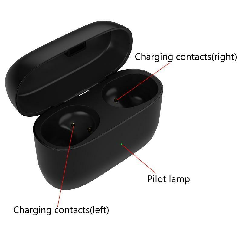 Upgraded Wireless Charging Case Charger Bin Compatible with Jabra Elite 85t