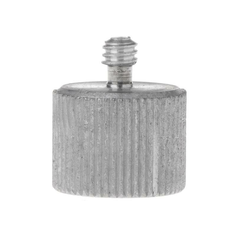 Compact Screw Adapter 5/8'' to 1/4" Threaded Screw Adapter Metal Alloy for Level