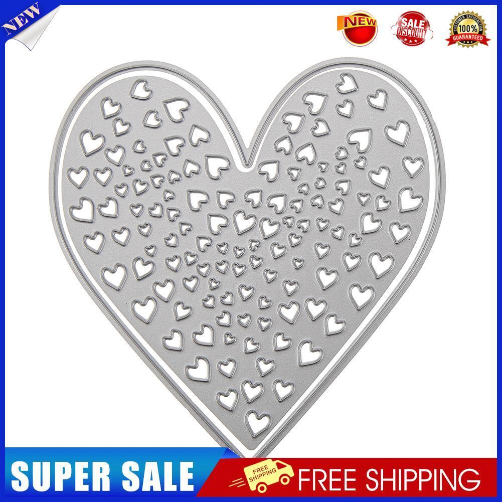 2pcs Love Heart Cutting Dies Stencils Scrapbook Embossing DIY Album Card-22