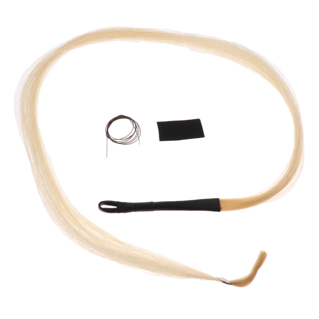 Mongolia Tail Violin Viola Erhu Bow String Instrument Replacement