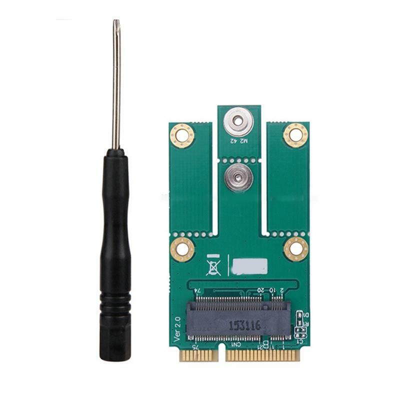 NGFF M.2 (Key-A+E/Key-A) to Mini PCI-E Express Adapter Converter mPCIe Slot