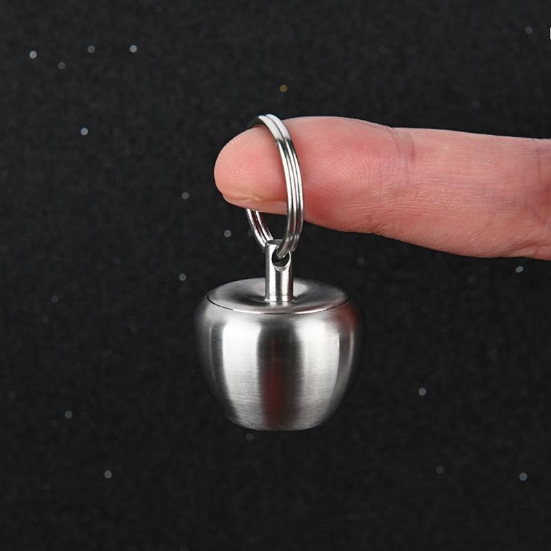 Portable Pill Case Travel Pocket Pill Dispenser Keychain Pill Holder for Outdoor