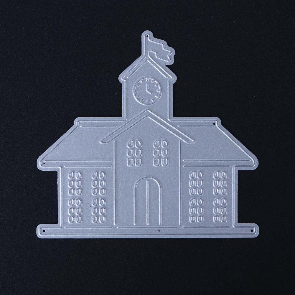 Church Castle Design Metal Cutting Dies Stencil for DIY Scrapbooking Craft