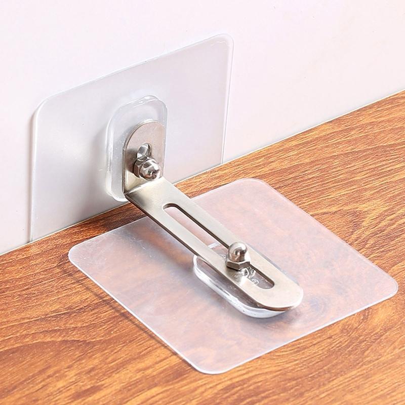 Cabinet Wall Anchors Protect Toddler and Pet from Falling Furniture Adjustable