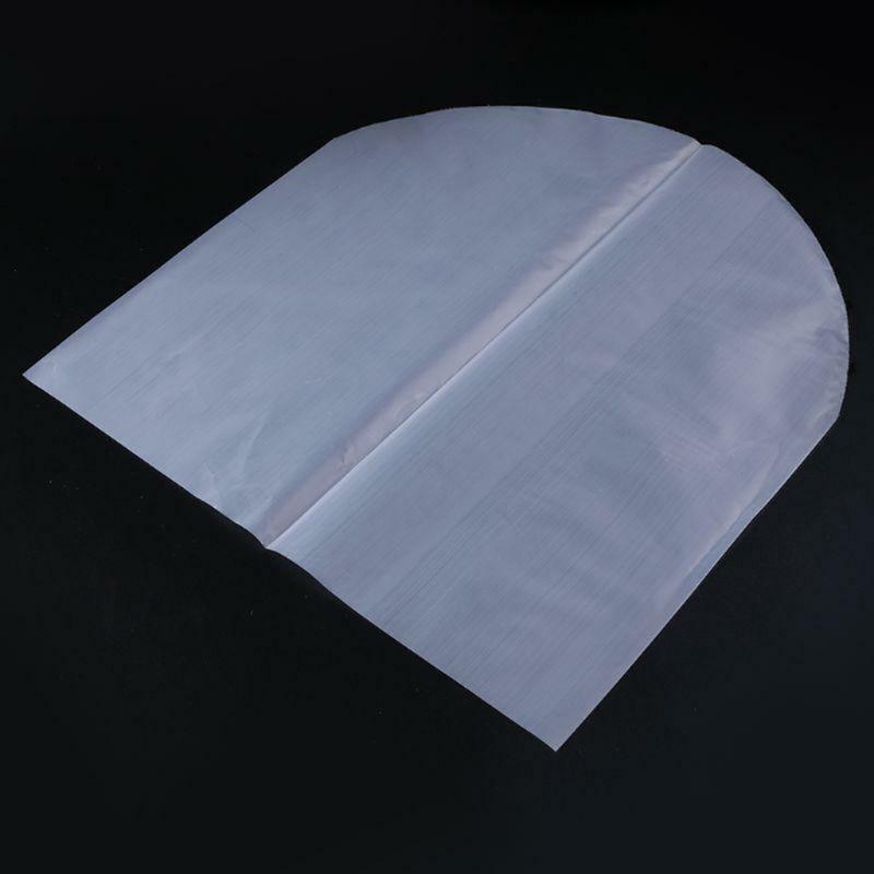 100Pcs LP Vinyl Record Bag 7 Inch Inner Bag Protective Sleeve Transparent