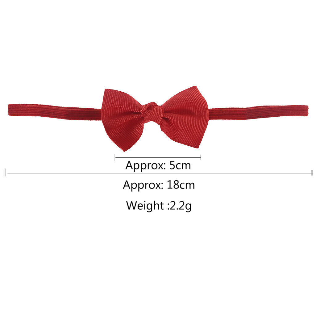 20Pcs Cute Kids Girl Baby Ribbon Toddler Flower Bow Headband Hair Band Headwear