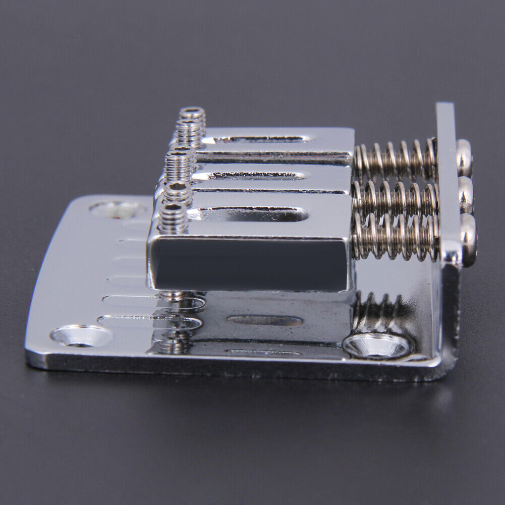 Adjustable Guitar Tailpiece for Cigar Box Guitar 3 String Hard-tail