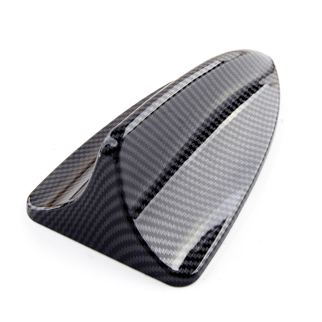 Carbon Fiber Style Roof Shark Fin Antenna Cover Decor Fit For Infiniti Q50 14-19