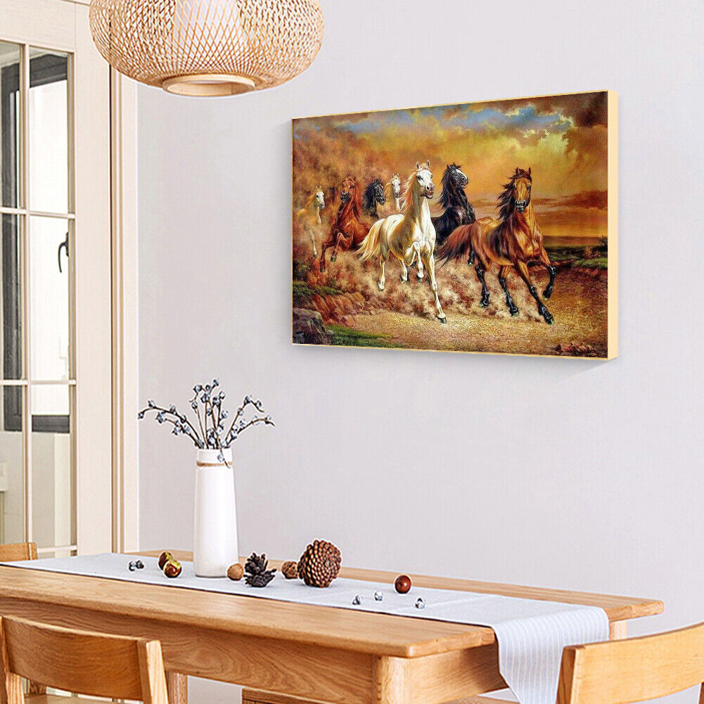 Steeds Full Square Drill DIY Diamond Painting Home Wall Art Room Decoration