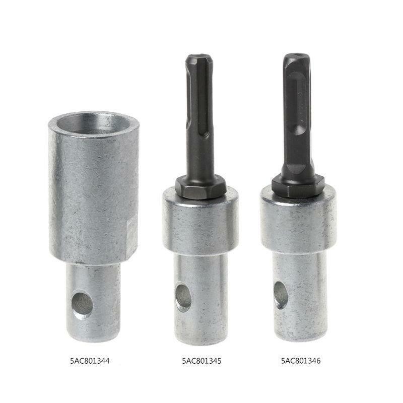 4 Square Pits Drill Bit Adapter For Electric Hammer Convert to Earth Auger Head