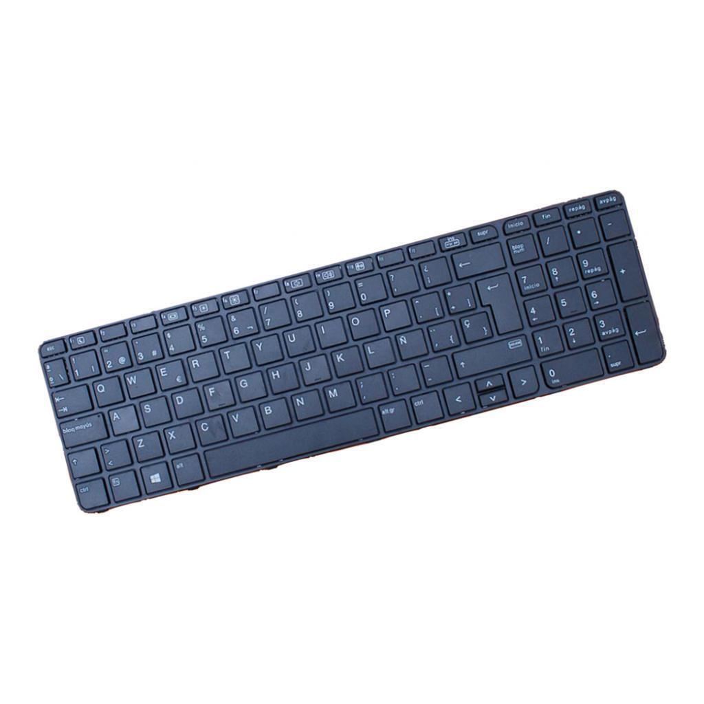 NEW Spanish Layout For    450 G3 455 G3 470 G3 Laptop Keyboard+Frame