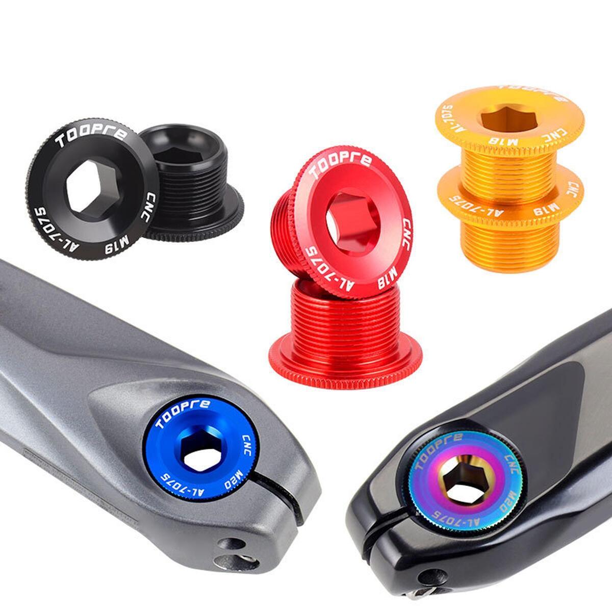 Crankset Screw Sturdy Crank Fixing Bolt for Bicycle Part Accessories Biking Sky