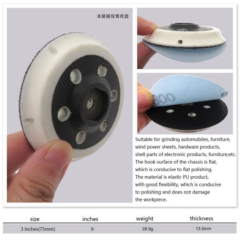 Sanding Discs  Polishing Pad Hook and Loop for Angle Grinder Die Grinder Surface