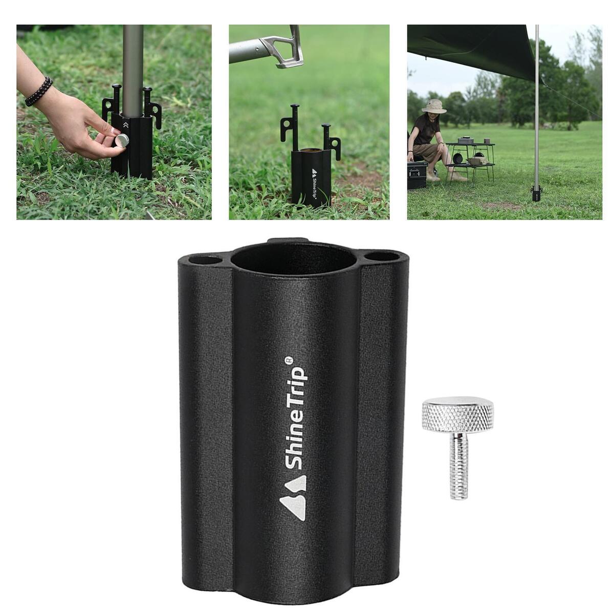 Awning Rod Holder Awning Rod Stand Durable for Barbecue Hiking Fishing