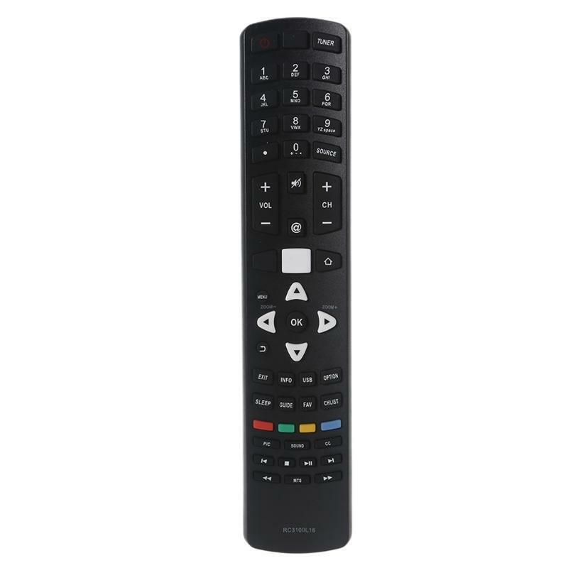 Fit for TCL TV RC3100L16 RC311 FMI1 RC3000L07,RC3100L16 Replace Remote Control