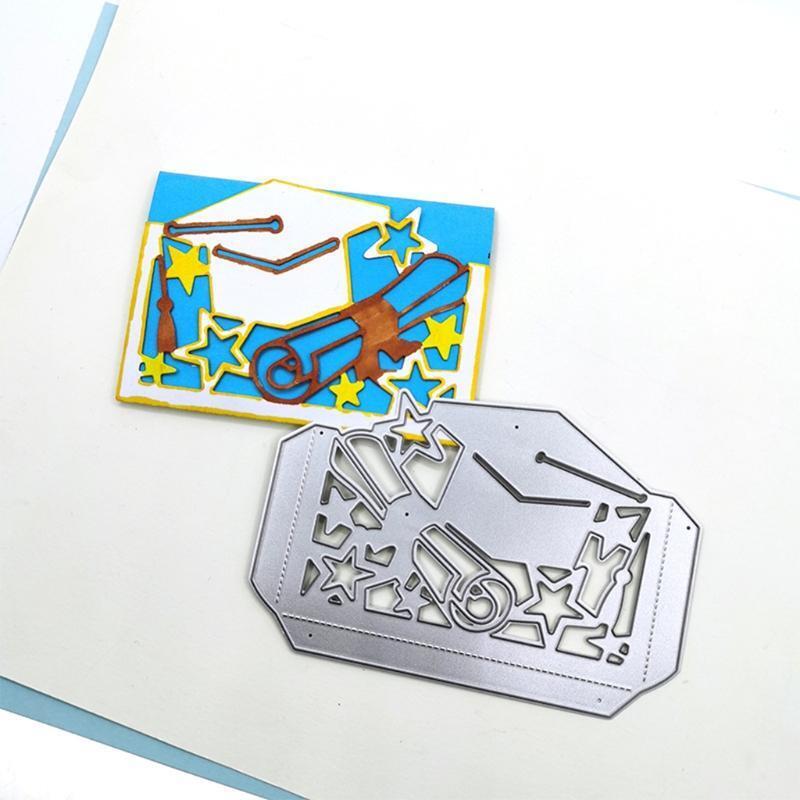 Graduation Metal Cutting Dies Stencil Scrapbooking DIY Album Stamp Paper Card