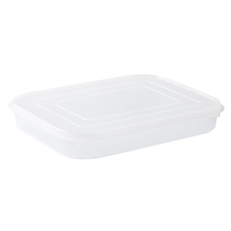 Clear Food Storage Box with Lid Fish Meat Shrimp Vegetables Storage Case
