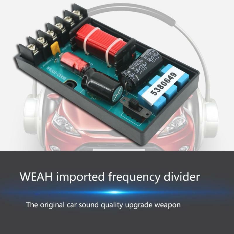 Two Ways Frequency Divider Car Audio Speakers Two Crossover Divider  for  Cars