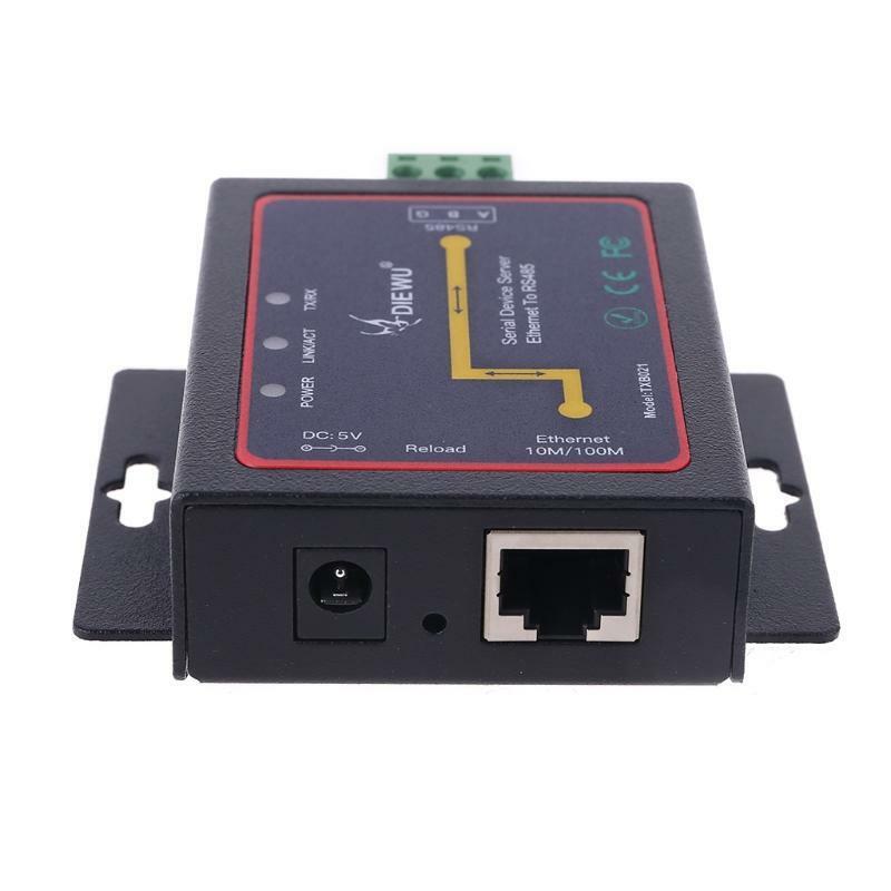 Serial Server RJ45 to RS485 LAN Ethernet Converter Module with Built-in Webpage