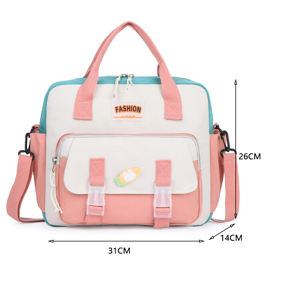 Backpack Schoolbag Cute Teenager Girls Travel Shoulder Bag (Watermelon Red)