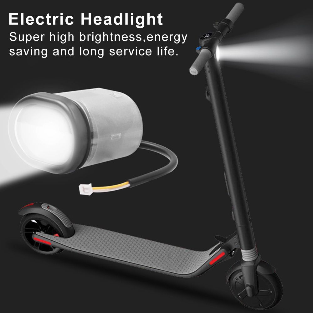 Led Light Electric Headlight Front Lamp For Ninebot Es1 Es2 ES3 Es4 /MAX G30