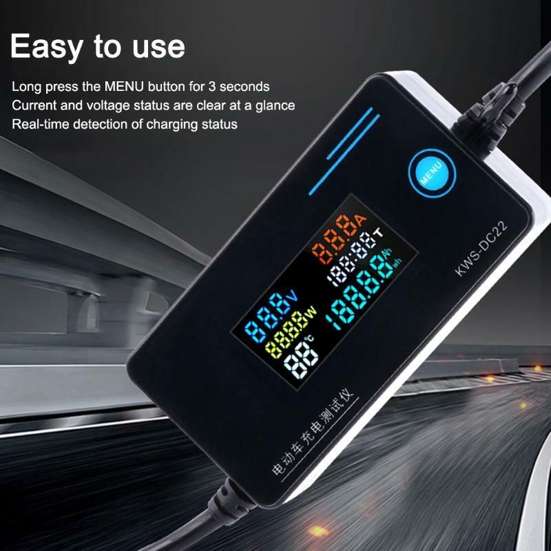 Professional Charger Detector Upgrade Charger Measurement Voltmeter 4-120V