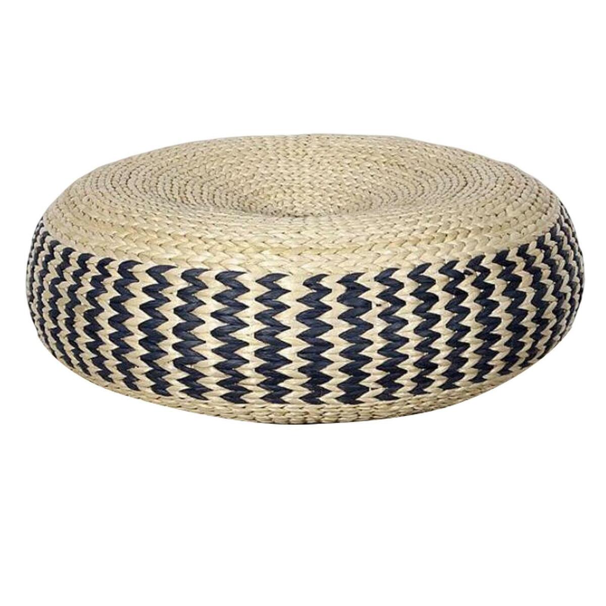 Breathable  Straw Tatami Cushion Mat Pouf Sponge Filling Tablemat