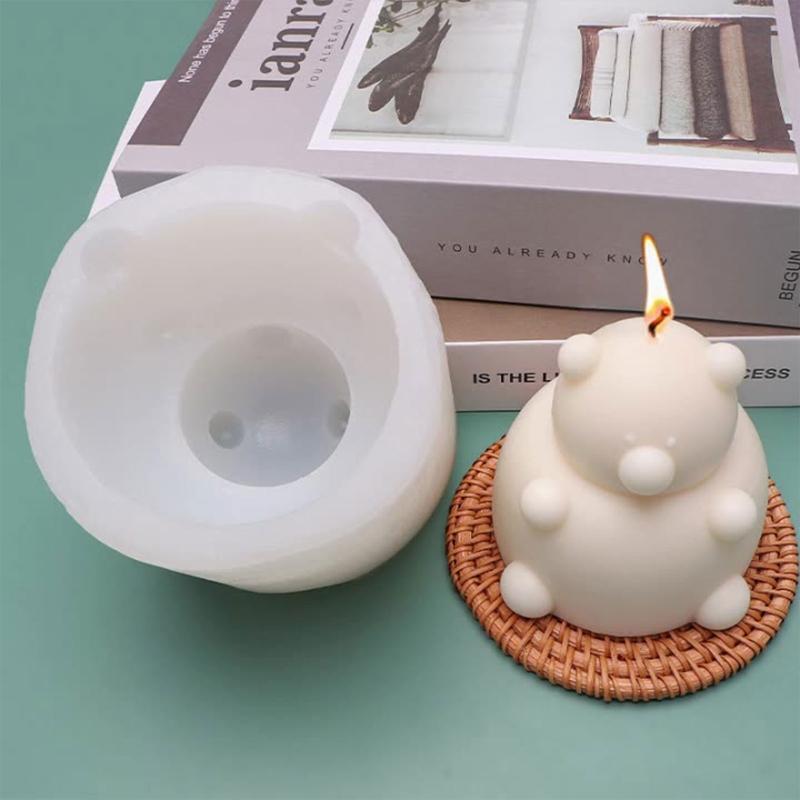 Silicon Bear Soap Mold Handcraft Cake Mold Cookie Decor Cake Decoration Jewelry