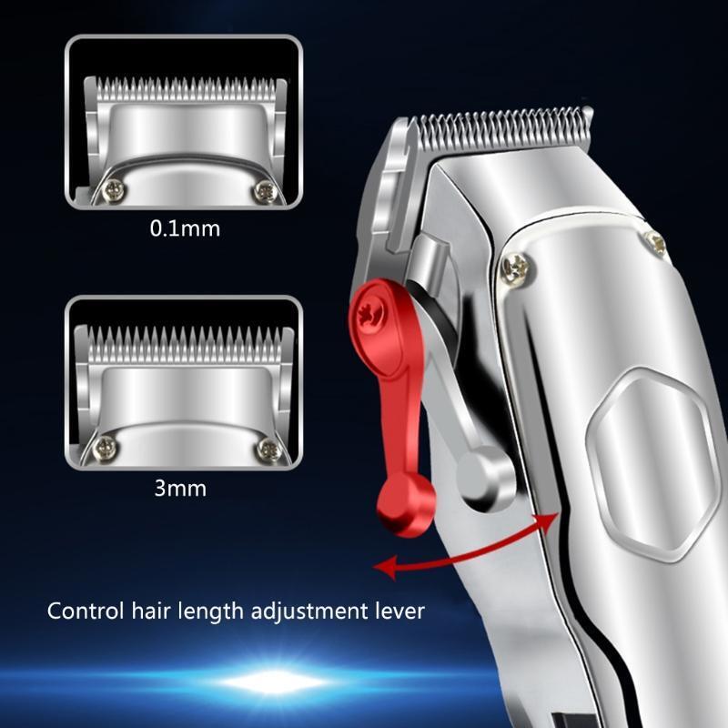 Profession Electric Hair Clippers Beard Trimmer Barber Grooming Cordless Shaver