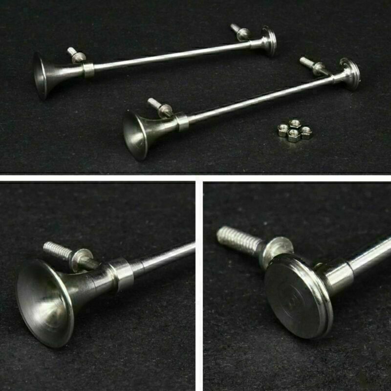 For 1/14 TAMIYA King Hauler GL RC Tractor Car LESU Stainless Steel Whistle Horn