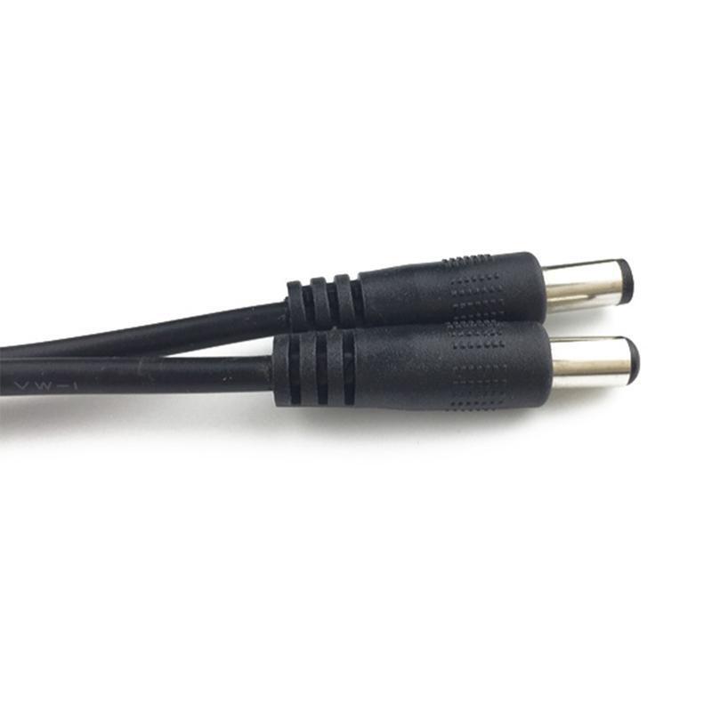 DC5.5x2.1mm Male to Male Connector DC Power Extension Cable For Security Camera