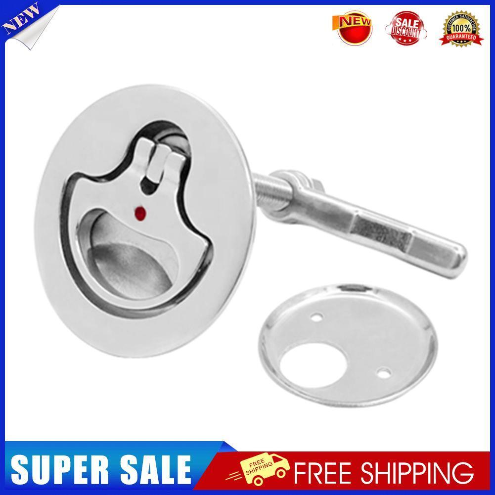 Stainless Steel Marine Boat Locker Deck Hatch Lift Pull Ring Flush Handle