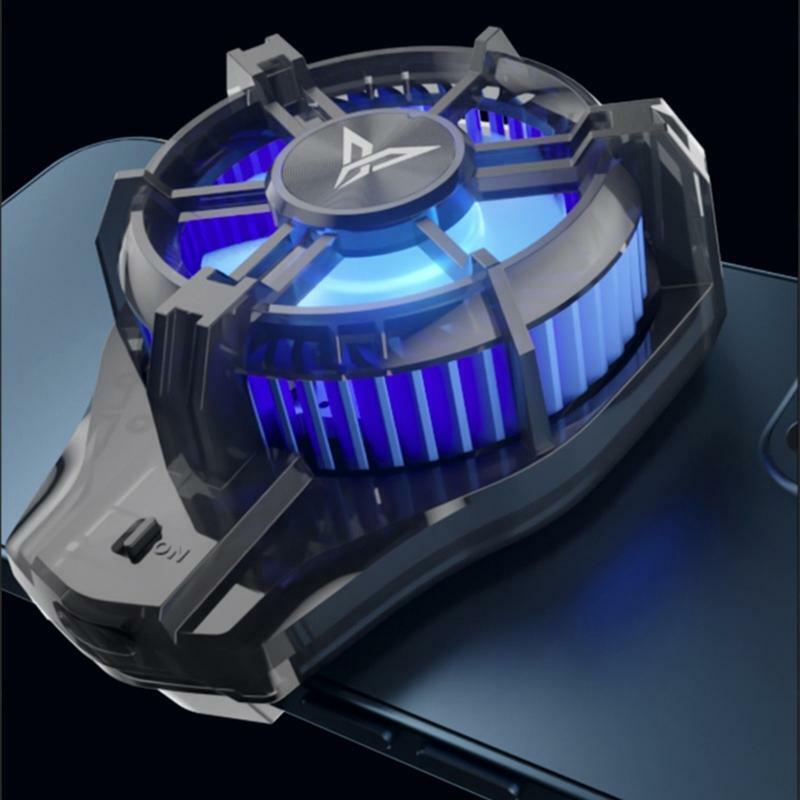 Phone Heat Radiator Rechargeable Cooling Fan Gaming Phone Cooler for Players