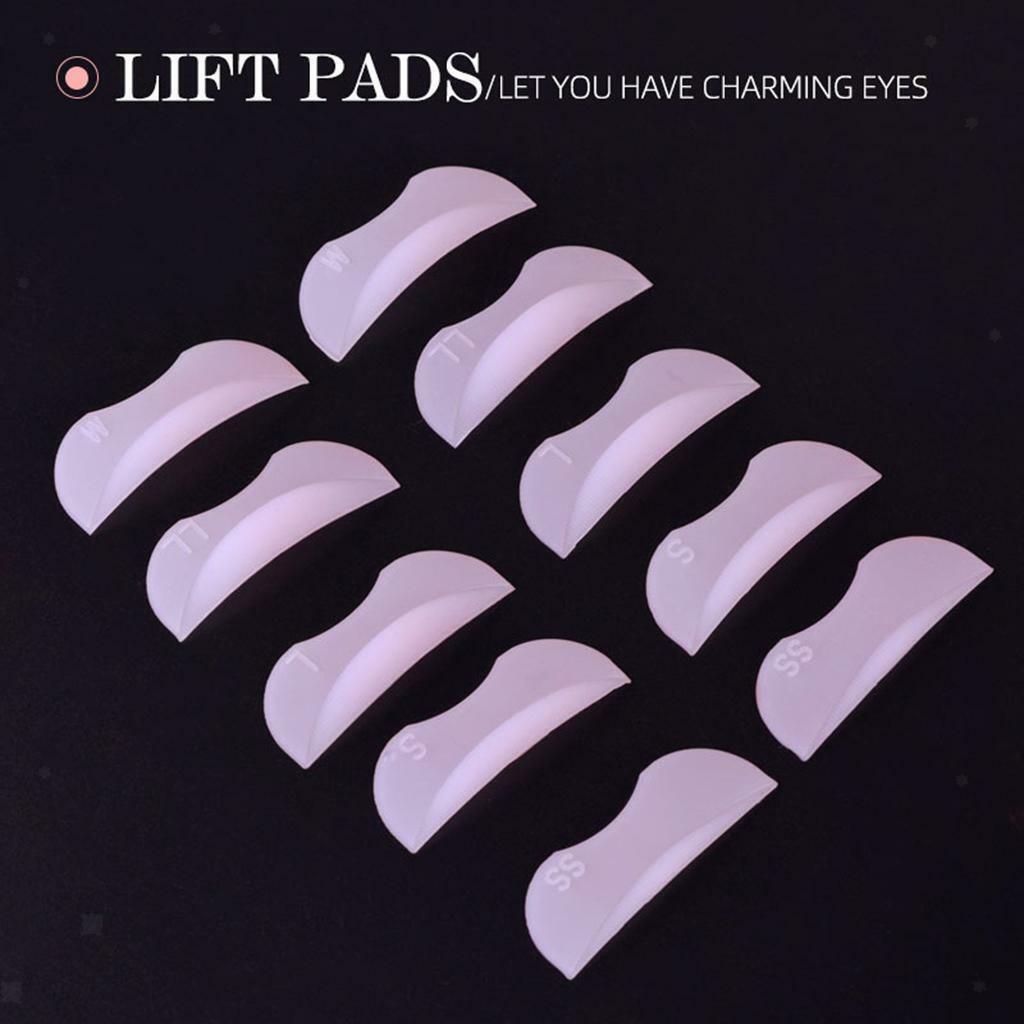 7Pcs  Perming Lift Pads Cold  Fixing Cleaning Tools