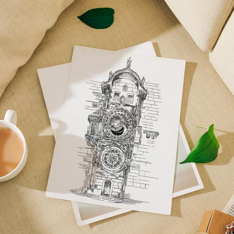 Beautiful Castle DIY Silicone Clear Stamp Cling Seal Scrapbook Embossing Album